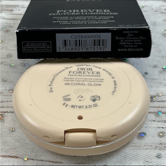 Dior Forever Couture Luminizer, 06 Coral Glow, New In Box - Picture 6 of 9